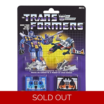 Frenzy & Laserbeak - Transformers Vintage G1 Reissue